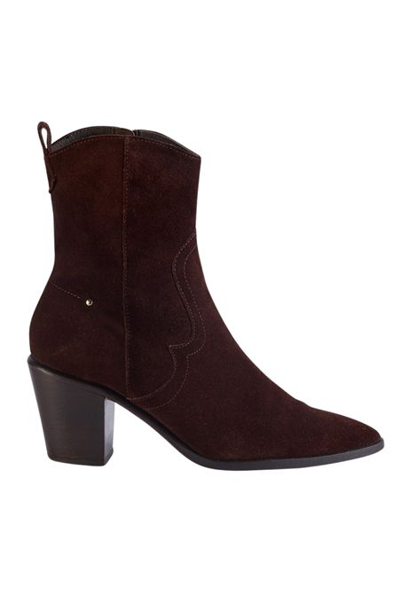 Vanessa Bruno Calf Leather Santiag Ankle Boots Ebony Women's Vanessa Bruno |  | 5HVF27-V31623126